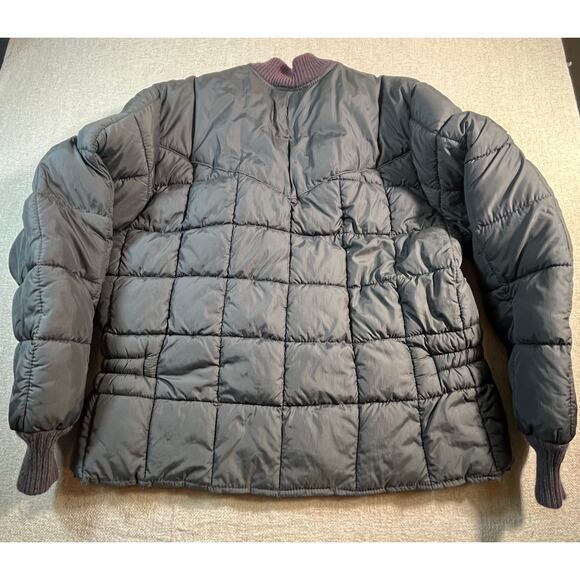 Walls Women’s 2XLT Gray Quilted Jacket Zip-Front Long Sleeve Workwear Insulated - Picture 2 of 8